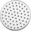 Round Solar Shower Head 4