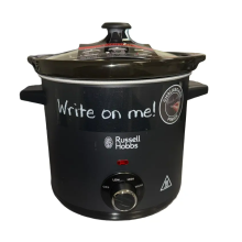 Mijoteuse RUSSELL HOBBS -24180-56 - Capacidade 3,5L - Até 4 pessoas - Acabamento ardósia - 200W