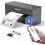 (Black) MUNBYN Shipping Label Printer Bluetooth Connection, Thermal Label Printer 4x6, Postage Label Printer for Business 9