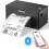 (Black) MUNBYN Shipping Label Printer Bluetooth Connection, Thermal Label Printer 4x6, Postage Label Printer for Business 2