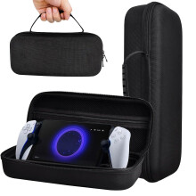 Hard Carrying Case For Playstation Portal Remote Player, Ps Portal Shockproof And Waterproof Case With Built-in Stand Design