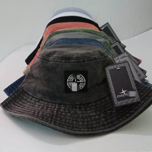 Bucket Stone Island Hat Lightweight Short Brim Travel Sun Hat Summer Outdoor Hot