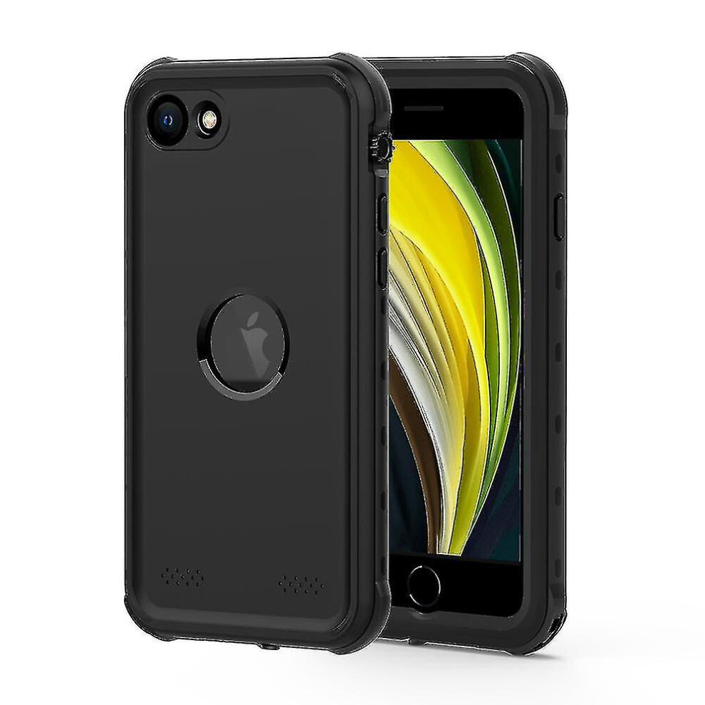Ip68 Waterproof Case Drop-Proof Dust-Proof Phone Cover For Iphone Se - Black 7669443078781