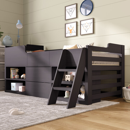 3FT Single Children's Wooden Bed -Frame Only