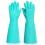 BEESWIFT NITRILE GLOVES 18" GREEN L 1
