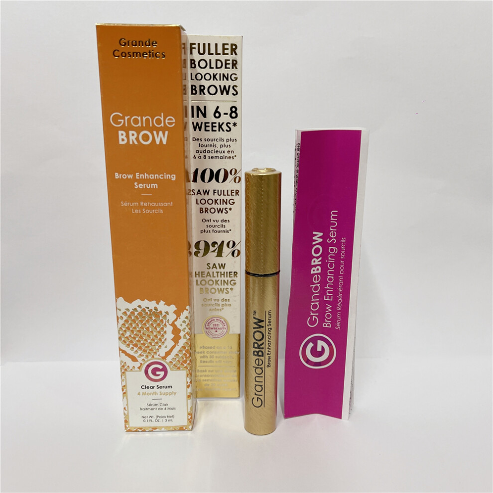 GrandeBROW Brow Enhancing Serum, 3ml - Healthy & Strengthened Eyebrows