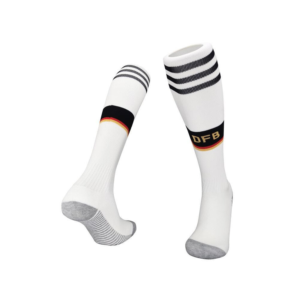 (Home, Kids(EU 30-36)) 22 Season Football Socks For DFB Kids & Adults Training Sport Racing Stocking