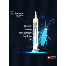 Advance Anti-Cockroach Gel killed 50% Adult German Cockroaches Fast-Acting 30g