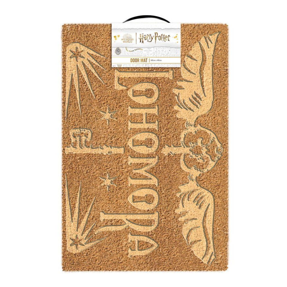 Harry Potter Alohomora Embossed Door Mat