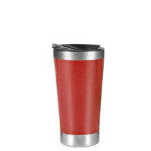 (red) 20oz Stainless Steel Stanley Bottle Thermal Cup With Bottle Opener For Cold And Warm Water Coffee/beer-fast Shipping Brazil