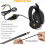 Casque de jeu avec lumière LED et micro 2