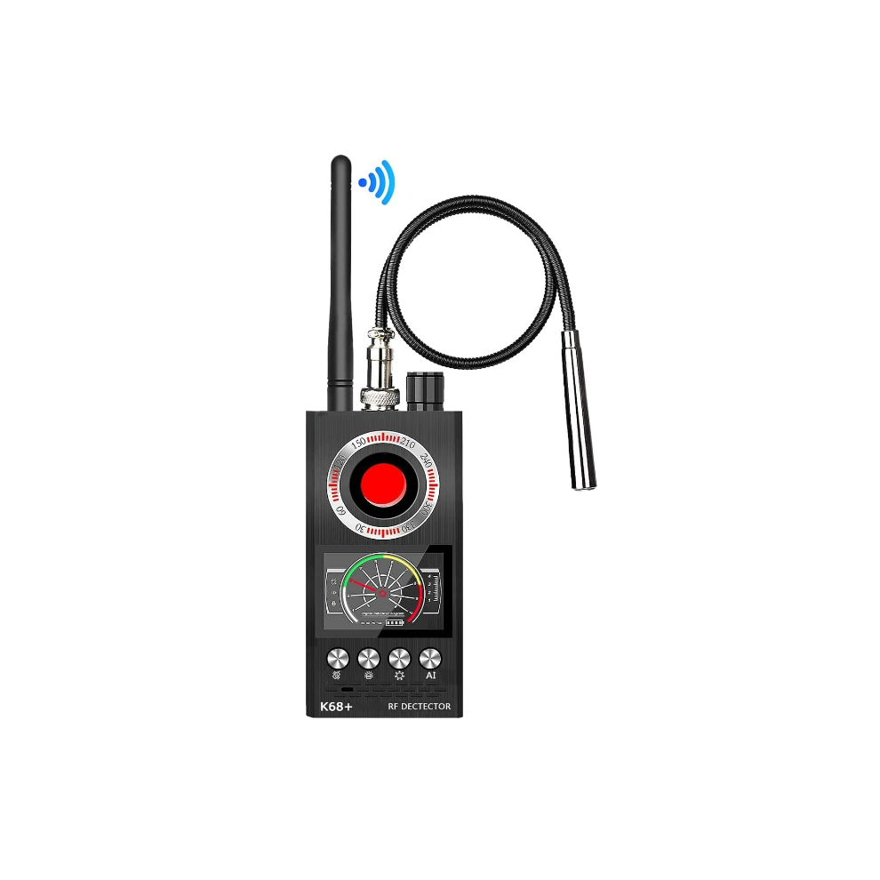 Chronus Anti Spy Rf Detector Bug Detector, Camera Finder Scanner, Gps Tracker Detector, Find And Locate Eavesdropping Device Auto Scan 4-In-1 6976919848627