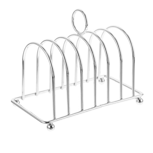 Toast Rack Metal Slice Bread Rack Desktop Slice Toast Stand Kitchen Gadget 1