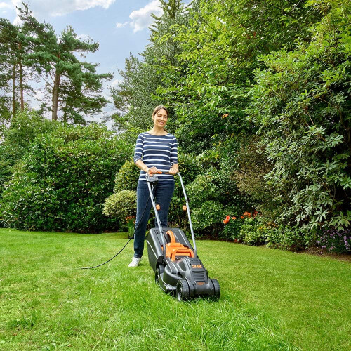 32cm Electric Rotary Mower with GL250 Grass Strimmer