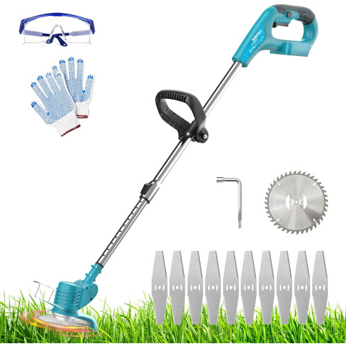 Cordless Garden Strimmer Compatible with Makita 1
