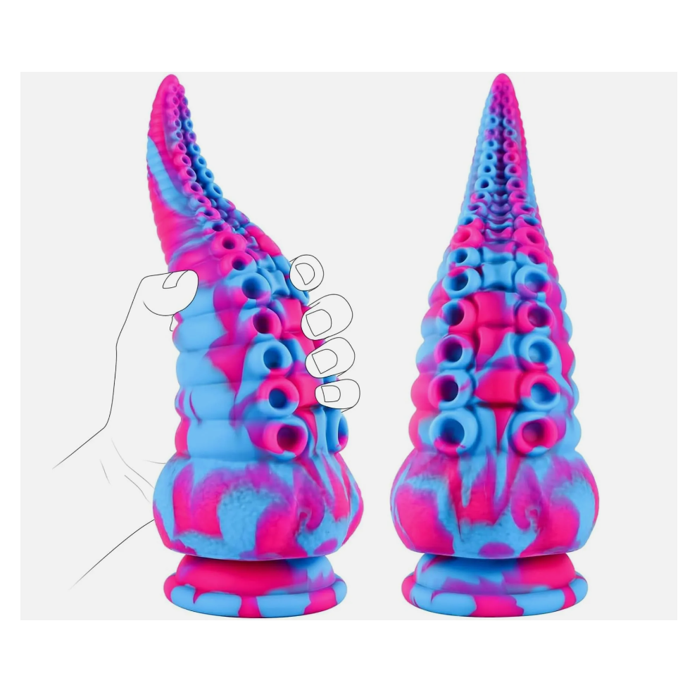 Big Octopus Tentacle Anal Butt Plug Dildo For Women Men