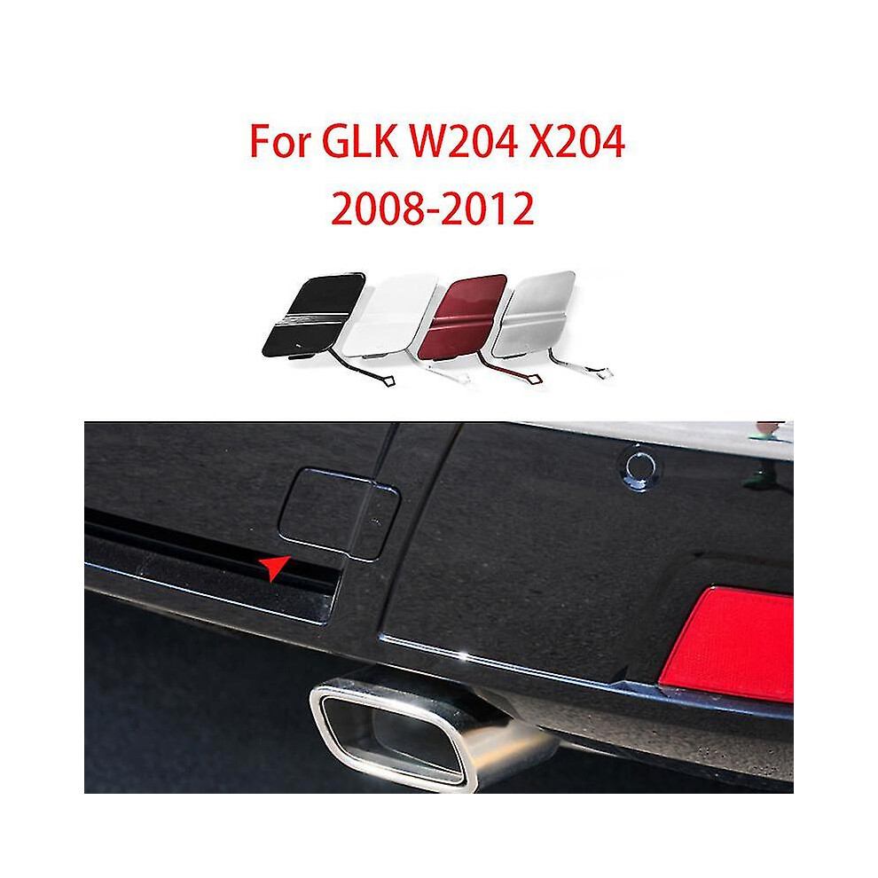 (Unpainted) Car Rear Bumper Tow Hook Cover Cap Trailer Hauling Eye Lid For Mercedes Benz Glk W204 X204 Glk200 Glk220 Glk250 Glk300 2008-2012 7669443120411