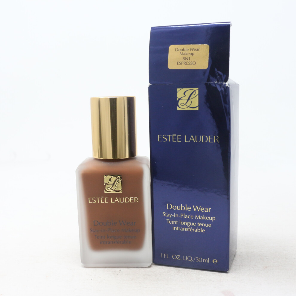 (8N1 Espresso) Estee Lauder Double Wear Stay-In-Place Makeup  1oz/30ml New With Box