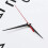 (White) Reverse Anti Wall Clock Modern Backwards Time Run Counter Clockwise Wall Watch 2