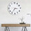 (White) Reverse Anti Wall Clock Modern Backwards Time Run Counter Clockwise Wall Watch 3