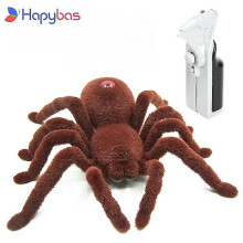 For Halloween Simulation Remote Control Infrared Realistic RC Spider Toy Prank Gift WS23985