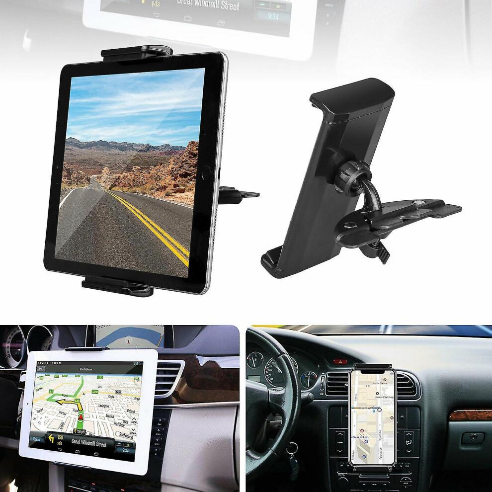 Universal Car Holder Adjust Car Cd Slot Mount Holder For Ipad Galaxy Tab Tablet