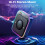 Joyroom Bluetooth 5.3 Aux Car Adapter Dual Mics Noise Cancellation Transmitter 3