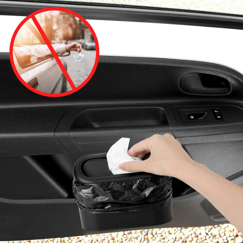 Auto-Mülleimer, Auto-Mülleimer mit Deckel, Mini-Mülleimer 2