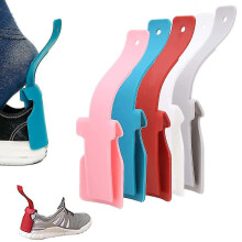 5pcs Lazy Shoe Helper Portable Shoe Lifting Helper Handled Easily Put Shoes On Or Off
