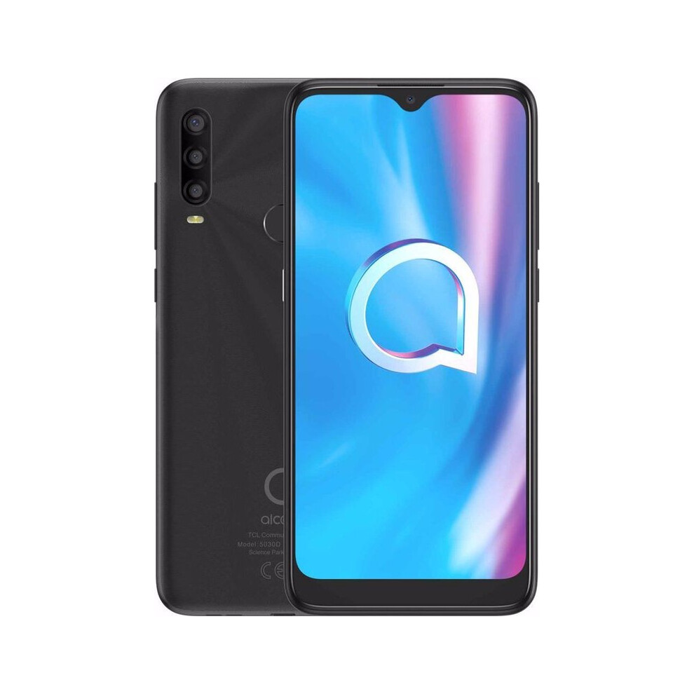 Alcatel 1S 5028Y Dual Sim 3Gb Ram/32Gb Rom Power Grey Smartphone