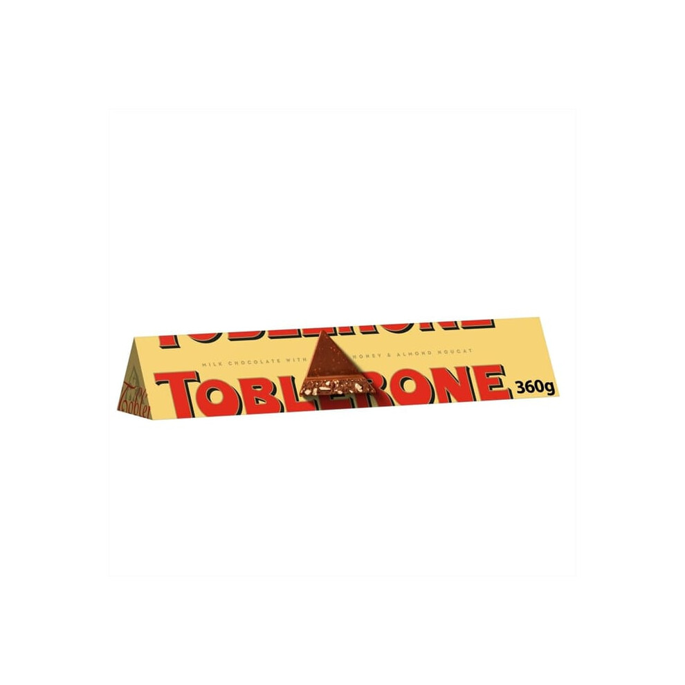 Toblerone Milk Chocolate Large Bar 360g