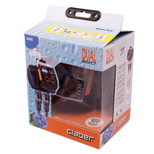 Claber Claber Dual Select  Automatic Garden Watering Timer - Battery Oparated 2