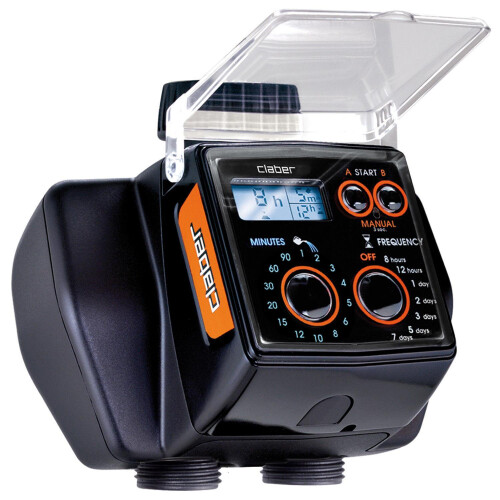Claber Claber Dual Select  Automatic Garden Watering Timer - Battery Oparated 1