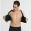 (L) Men's Body Shaper Chest Binder Flat Compression 3 Rows Clasp Bust Corset Vests 3