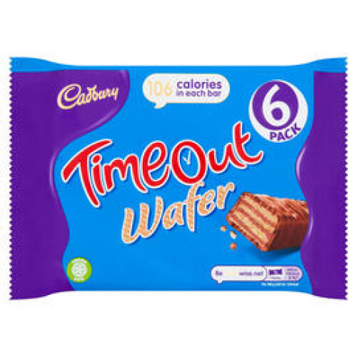 Cadbury Cadbury Time Out, 20g X 6(Pack of 4)
