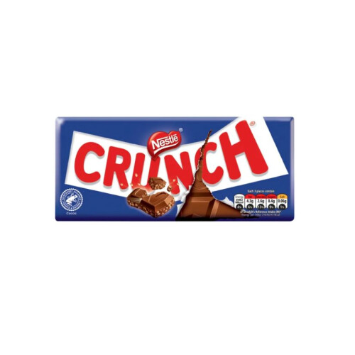 Crunch Milk Chocolate Sharing Bar, 100g (Pack of 3)