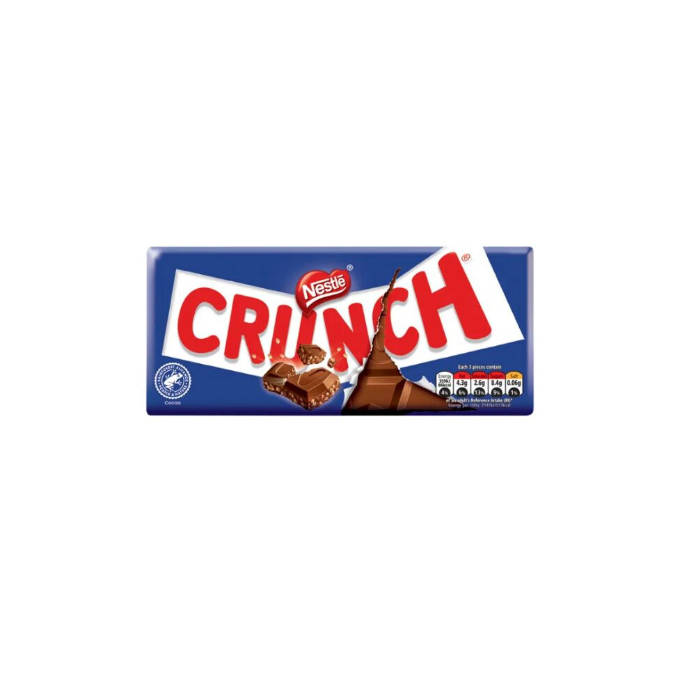 Kidzbuzz Crunch Milk Chocolate Sharing Bar, 100G (Pack Of 3)