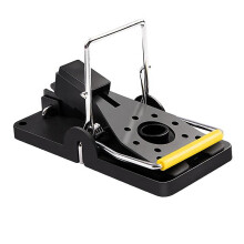 Extra Large Rat Traps That Kill Instantly, Super Heavy Duty Humane Mouse Traps For Indoors And Outdoors, Squirrel Trap(black,4pcs)