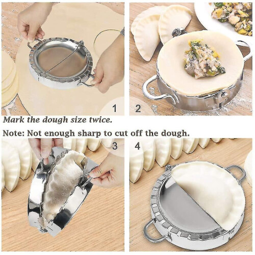 Large Empanada Maker. 6 Inch Stainless Steel Empanada Press. Pastry Tools. Pocket Pie 2