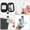(Black) Smartphone Camera Mirror Reflection Clip Kit, Mirror Reflection For Phone Camera 6