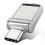 (Silver, 2TB) Mini Metal Type C Usb Disk Waterproof Portable Pendrives For Tablet Phone 1