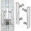 2 Pack Shower Door Knobs Chrome-plated Door Knobs Double-sided Door Knobs Hole Distance 145 Mm For Shower Door Glass Doors 1