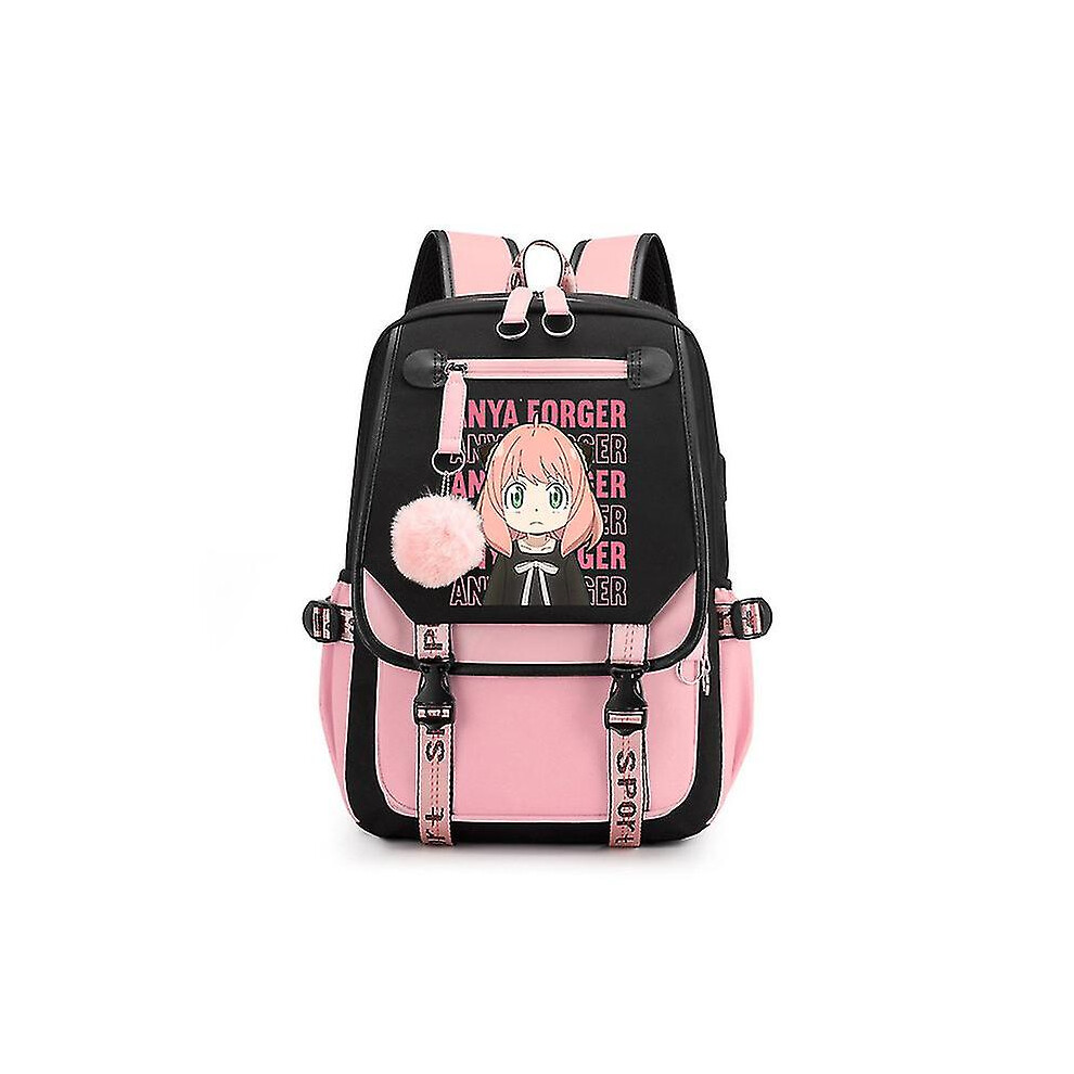 (style 1) Spy X Family Anya Forger Backpacks Anime Waterproof Laptop Backbag Children School Bags Girls Travel Bookbag Schoolbag Mochila-i