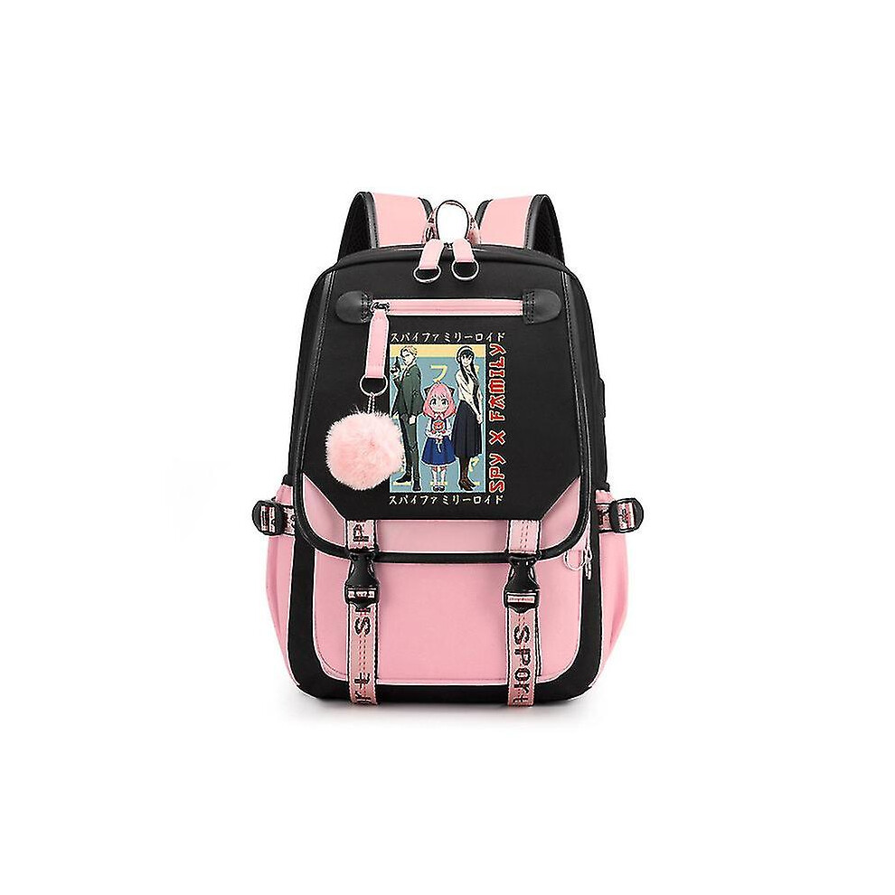 (style 9) Spy X Family Anya Forger Backpacks Anime Waterproof Laptop Backbag Children School Bags Girls Travel Bookbag Schoolbag Mochila-i