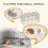 PawHut PawHut DIY Pet Playpen 36 Panel for Rabbit Chinchilla Hedgehog 4