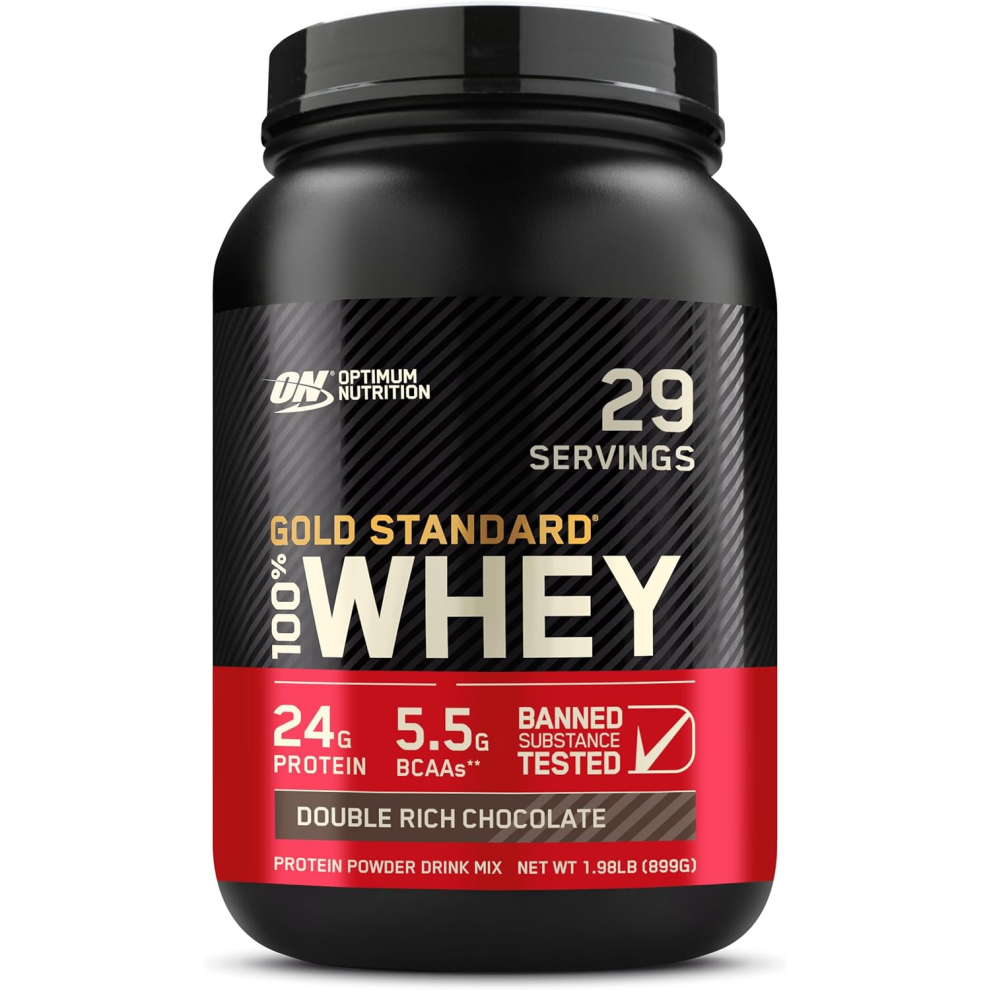 Optimum Nutrition Gold Standard Whey Protein, Muscle Building Powder