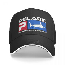 (Black) Pelagic Baseball Caps Summer Women Men Casual