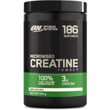 (186 SAVING PACK OF 1) Optimum Nutrition Micronised Creatine Powder, 100%