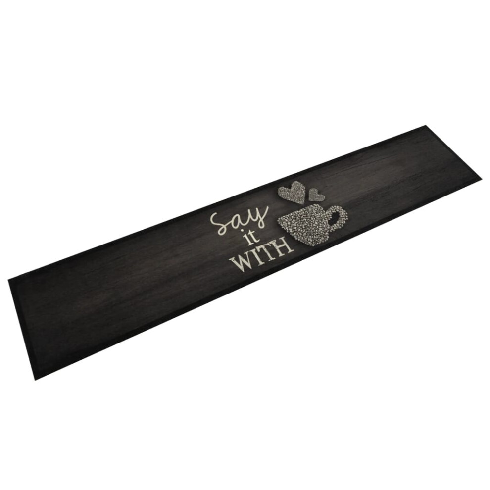Vidaxl (Cup, 60 X 300 Cm) Kitchen Rug Anti Fatigue Mat Runner Rug Washable Floor Carpet Velvet