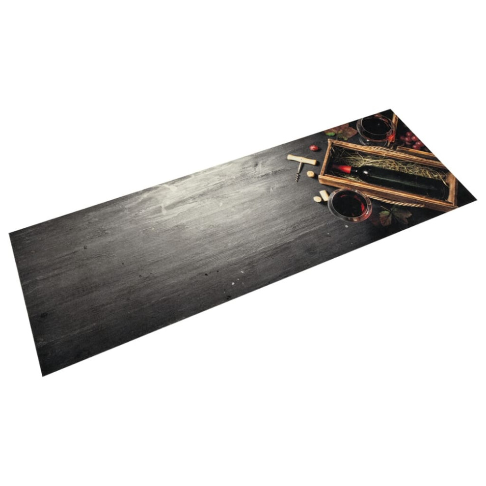 Vidaxl (Bottle, 60 X 180 Cm) Kitchen Rug Anti Fatigue Mat Runner Rug Washable Floor Carpet Velvet